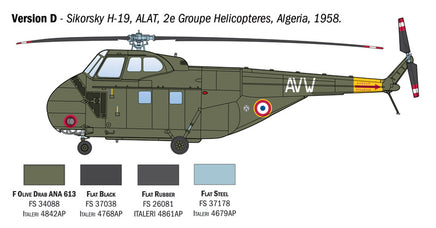 1/72 Italeri HO4S-3 / HAS.7 / H-19 - 1476