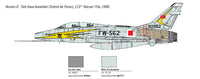 1/72 Italeri F-100F Super Sabre 1398