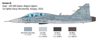 1/48 Italeri JAS-39D Gripen Twin Seater 2664