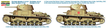 1/35 Italeri Carro Armato M14/41 I Serie with Italian Infantry 6543