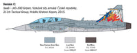 1/48 Italeri JAS-39D Gripen Twin Seater 2664