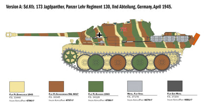 1/35 Italeri Sd.Kfz.173 Jagdpanther with Winter Crew 6564