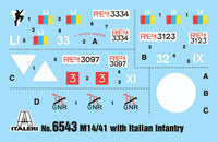 1/35 Italeri Carro Armato M14/41 I Serie with Italian Infantry 6543