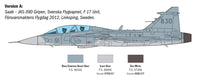 1/48 Italeri JAS-39D Gripen Twin Seater 2664