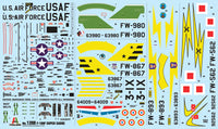 1/72 Italeri F-100F Super Sabre 1398