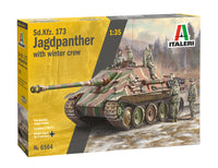 1/35 Italeri Sd.Kfz.173 Jagdpanther with Winter Crew 6564
