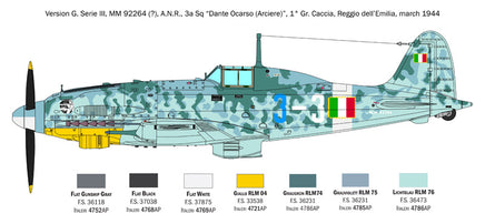 1/32 Italeri Macchi MC.205 Veltro 2519