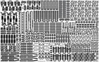 1/350 Pontos Model Bismarck 1941 Detail Up Set for Revell 35022F1