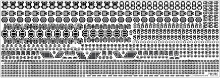 1/350 Pontos Model Bismarck 1941 Detail Up Set for Revell 35022F1