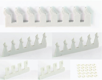 1/350 Pontos Model Bismarck 1941 Detail Up Set for Revell 35022F1