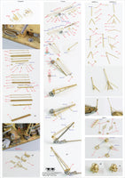 1/350 Pontos Model Bismarck 1941 Detail Up Set for Revell 35022F1