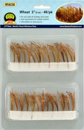 O Scale JTT - Wheat 2" 40/pk - 95636