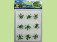 O Scale JTT - Ferns 1" 9/pk - 95534