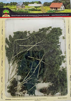 JTT - Foliage Branch: 1.5" - 3" Medium Green 60pcs - 95519