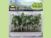HO Scale JTT - Woods Edge Trees Pastel Green - 95620