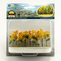 N Scale JTT - Woodsedge: 2" - 2.5" Fall Mixed 15/pk - 95622