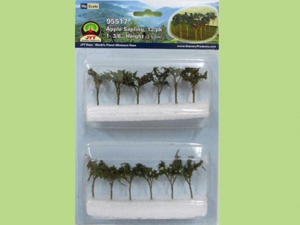 HO Scale JTT - Apple Saplings 1-3/8" 12/pk - 95517