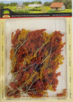 JTT - Foliage Branch: 1.5" - 3" Fall Mixed 60pcs - 95521