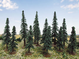 HO Scale JTT - Evergreen Trees 3" to 5" - 92037