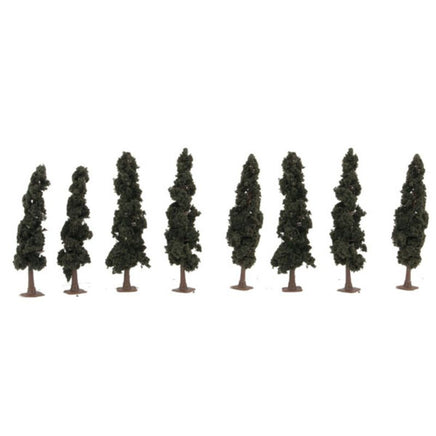 Multi Scale JTT - Conifer 4-1/4 to 4-5/16" 8pcs - 92134