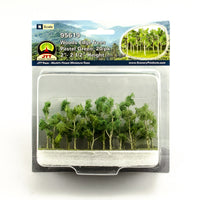 N Scale JTT - Woodsedge: 2" - 2.5" Pastel Green 20/pk - 95619