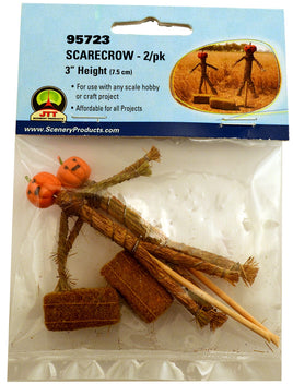 JTT - Scarecrow with Hay Bales - 95723