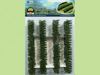 HO Scale JTT - Hedgerow 3/4" x 1" x 6" - 95615