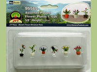 HO Scale JTT - Assorted Potted Flower Plants 1 - 95565