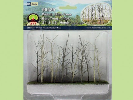 HO Scale JTT - Woods Edge Trees Bare - 95629