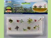 HO Scale JTT - Assorted Flower Plants 1 - 95557