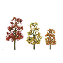 HO Scale JTT - Sycamore Premium Autumn Trees - 92063