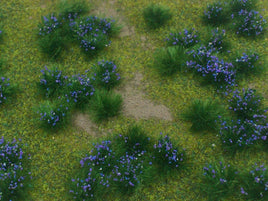JTT - Flowering Meadow: Purple 5" x 7" Sheet - 95606