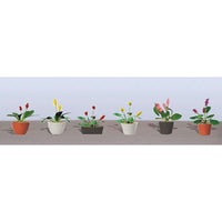 O Scale JTT - Flower Plants Potted Assortment #3 - 95570