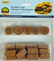 O Scale JTT - Hay Bales - 95583