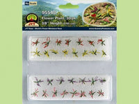 HO Scale JTT - Flower Plants 3/8" 30/pk - 95548
