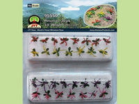 HO Scale JTT - Petunias 3/8" 30/Pk - 95550