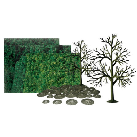 Multi Scale JTT - Deciduous Trees 6" Kit - 92067