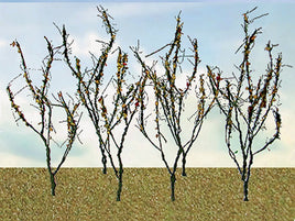 JTT - Foliage Branch: 1.5" - 3" Dry Leaves 60pcs - 95522