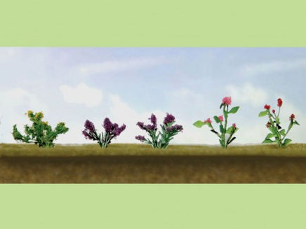 HO Scale JTT - Assorted Flower Plants 1 - 95557