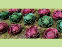 HO Scale JTT - Cabbages & Lettuces 1/4" 20/pk - 95527