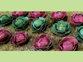 HO Scale JTT - Cabbages & Lettuces 1/4" 20/pk - 95527