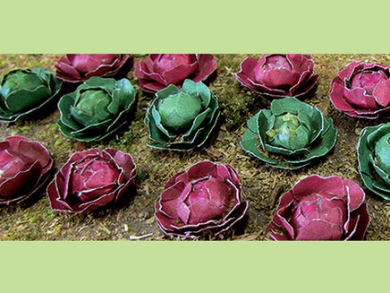 HO Scale JTT - Cabbages & Lettuces 1/4" 20/pk - 95527