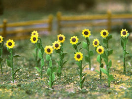 HO Scale JTT - Sunflowers 1" 16/pk - 95523