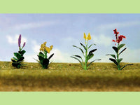 HO Scale JTT - Assorted Flower Plants 4 - 95563