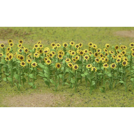O Scale JTT - Sunflowers 2" 16/pk - 95524