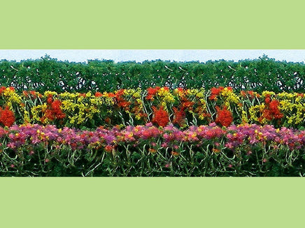 HO Scale JTT - Flower Hedges 5" - 95510