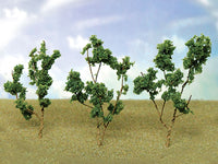 JTT - Foliage Branch: 1.5" - 3" Medium Green 60pcs - 95519