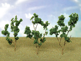 JTT - Foliage Branch: 1.5" - 3" Medium Green 60pcs - 95519