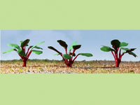 HO Scale JTT - Rhubarb Plants 1/4" 28/pk - 95592