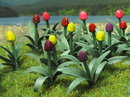 HO Scale JTT - Tulips 1/2" 36/pk - 95554